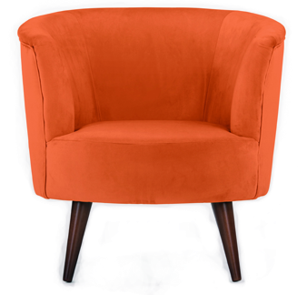 orange chair